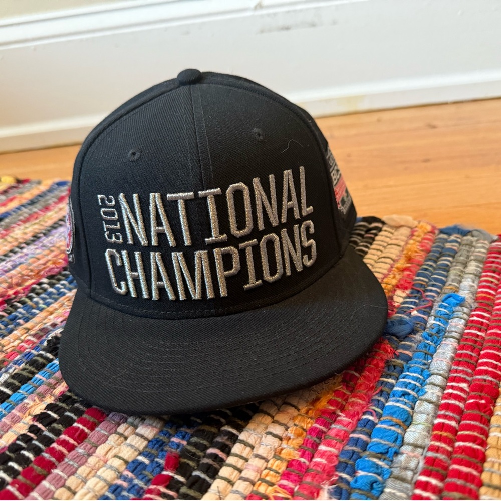 Florida State National Champions 2013 Black Nike Cap